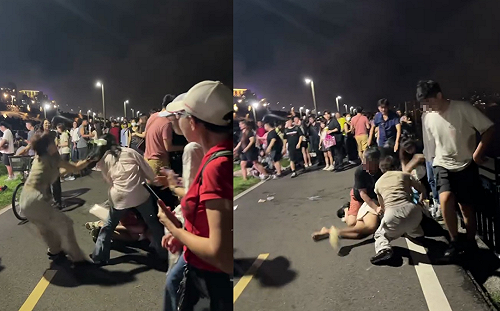 大稻埕煙火亂象！夫妻與情侶「不爽佔位」4人互毆　遭社維法裁罰