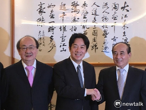 賴清德拜會王金平  王：國內和諧、兩岸和平