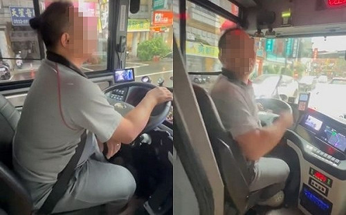 台中公車司機嗆學生「連手都舉不好」！影片曝光網掀論戰