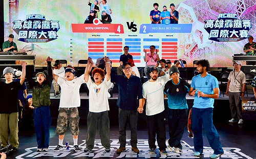 高雄霹靂舞國際大賽精彩對決   陳其邁支持街頭舞蹈多元展現