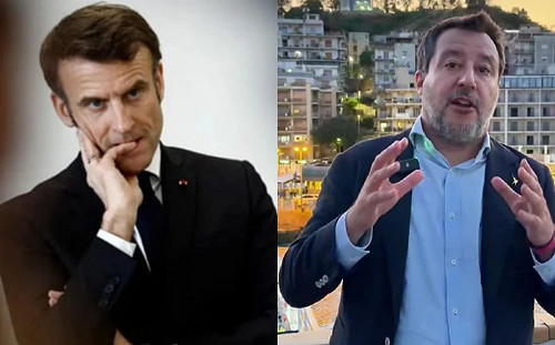 義、法外交爆衝突! 義副總理稱不派軍赴烏 還公開嘲諷馬克宏 法召見義大使