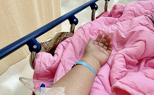 健康亮紅燈！綠委伍麗華腰痛、發燒又胸痛　掛點滴急診後宣布停工2天