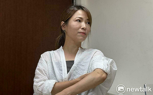 秀脖子、手臂受傷  陳智菡：林義雄昔繞行總統府 為何現在不行？