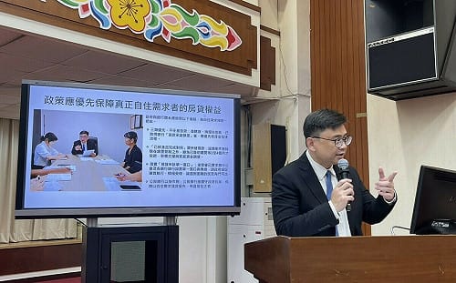 新青安貸款撥款排除總量管制   賴瑞隆肯定金管會順應民意