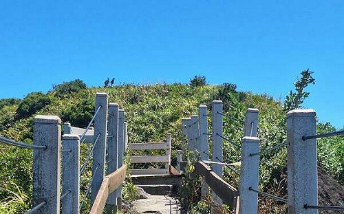 地震落石頻傳！基隆嶼登山步道部分路段封閉搶修