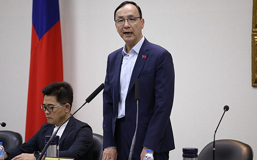 支持賴推「台灣之盾」 朱立倫：要花多少錢、總統府要提整體戰略