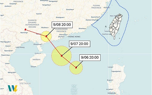 輕颱「塔巴」外圍環流發威！雨炸3天影響範圍曝光