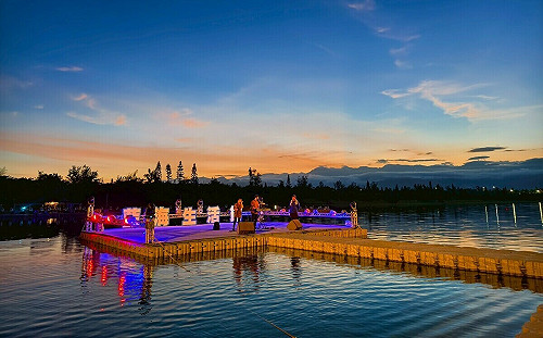 「藍海生活節」9/26點亮台東活水湖！水火舞光影秀、藝人表演連嗨11天