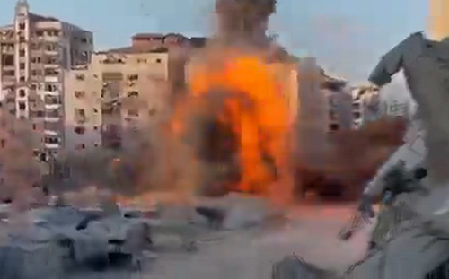 (影) 以軍毀50加薩大樓 4千人無家可歸 ! 納坦雅胡警告居民「立即撤離」