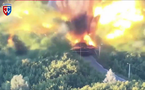 (影) 俄軍恐陷重圍 ! 烏軍兩面夾擊頓巴斯斷後路 突襲新經濟城、炸毀補給橋