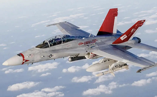 美F/A-18D「大黃蜂」戰機部署日巖國基地！中網：增強美軍區域威懾力