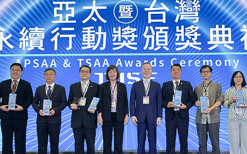 台中永續評比奪下三冠王 黃崇典獲六都唯一永續長獎