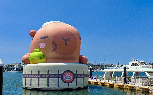 「卡比胖拉」大軍來襲！12米氣偶9/13登陸台南安平漁人碼頭