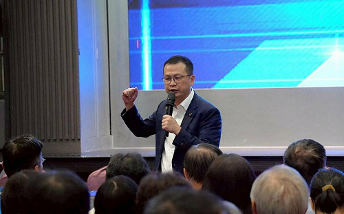 羅智強高雄黨員說明會   誓言帶領國民黨重返執政、下架賴清德