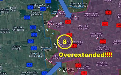(影)烏軍翻轉8處戰況、光復3地!三地俄軍遭包圍 俄3種磅炸彈狂轟反制