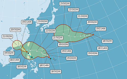 東部南部防豪大雨!雙颱最快今生成、氣象署估將以中颱逼台具威脅
