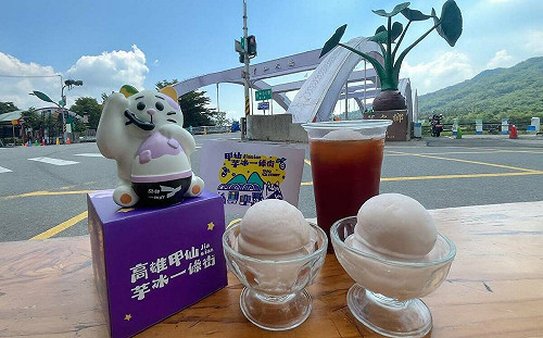 芋冰的故鄉最萌亮點！「芋寶」領路遊甲仙品牌一條街