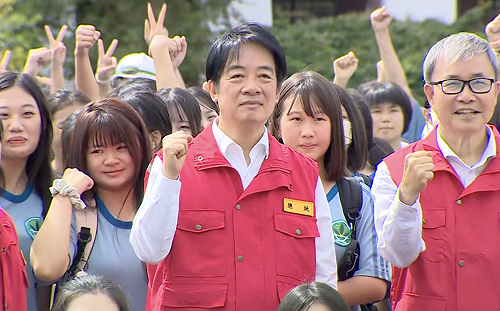 國家防災日演習 賴清德推《台灣全民安全指引》、讚學生演練逼真