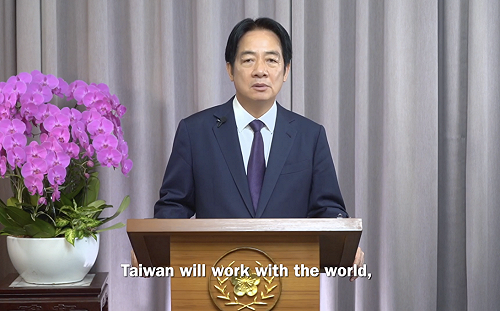 聯合國大會總辯論登場 賴清德喊話國際：「台灣更安全」世界民主更穩固 