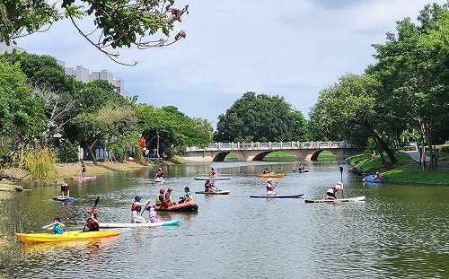 中秋節也要划龍舟！台南水域遊憩體驗活動10/4一連兩天月津港登場