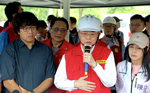 卓揆赴花蓮勘災：搶救受困民眾並檢討撤離計畫瑕疵