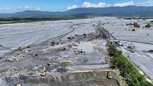 馬太鞍溪堤防早損壞釀災? 水利署:7月已修復