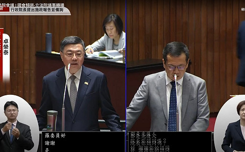 王定宇趁重災要政院「釋具殺傷力消息」 卓榮泰: 某種前提下的自我防衛