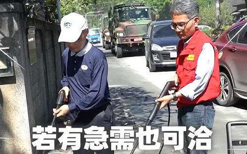 1500台強力高壓水槍抵災區! 經濟部:有急需可洽政院東服中心借用