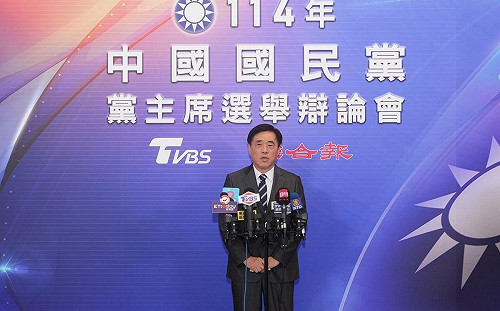 喊話國民黨世代合作  郝龍斌：當選找鄭麗文、羅智強當副主席