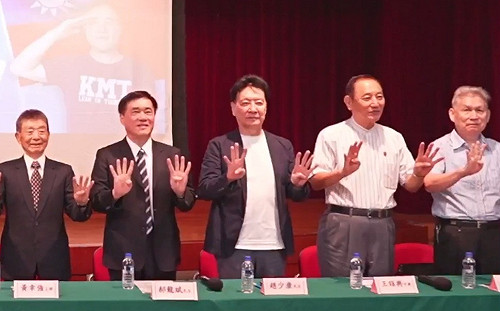 黨主席之爭搶軍系鐵票 郝龍斌:一定恢復黃復興榮光