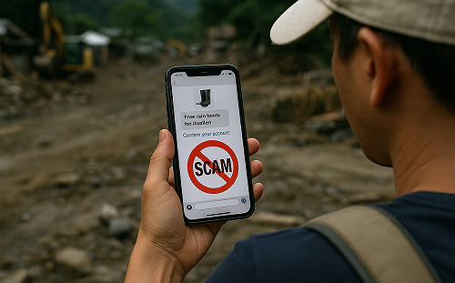 鏟子超人小心！「免費雨鞋」詐騙手法曝光　警方：輸入帳號連結一律別點