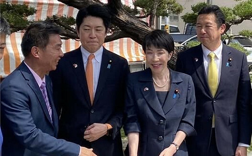 賀高市早苗當選自民黨總裁 許智傑：齊心為台日友好共盡心力