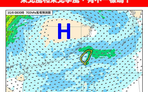 別搞錯！東北風和東北季風不一樣 專家：真正有感降溫在月底