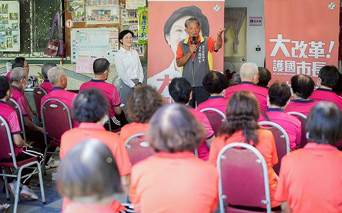 長照據點辦座談   林岱樺：用照顧媽媽的心照顧城市