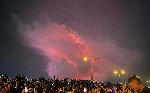 南投首度主辦國慶焰火被批「史上最爛」 許淑華坦言「有待改進」