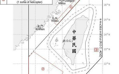 13架次共機越中線侵擾台海　國防部嚴密監控應處