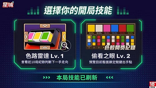 [PR] 星城新遊戲《色骰》開玩！色路雷達、偷看之眼開局技能任你選！