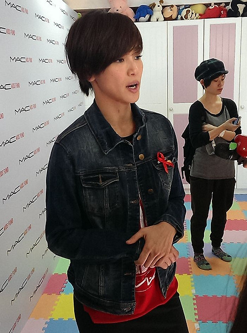 挺多元成家法案  何韻詩盼台灣快通過