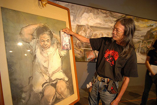 畫作失竊30年 洪根深「暮年」失而復得