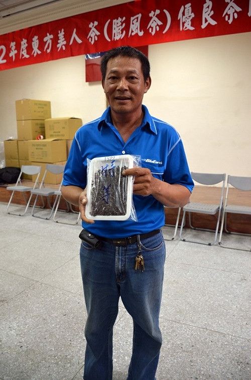 竹縣東方美人茶評鑑  特獎楊瑞隆囊括10大獎