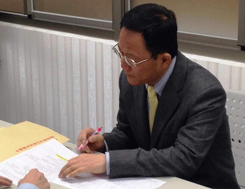 媒體光環集中連勝文  丁守中：我人單影隻