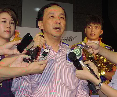 全代會馬王碰頭再掀波？朱立倫：不擔心