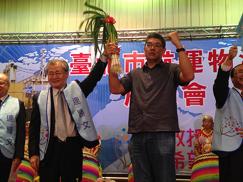 馬讚掃街效果  連勝文：我覺得蠻熱烈的