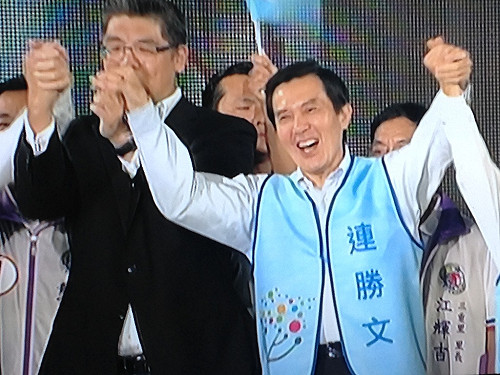 馬吳王郝齊站台 連勝文學賈伯斯卻「突槌」