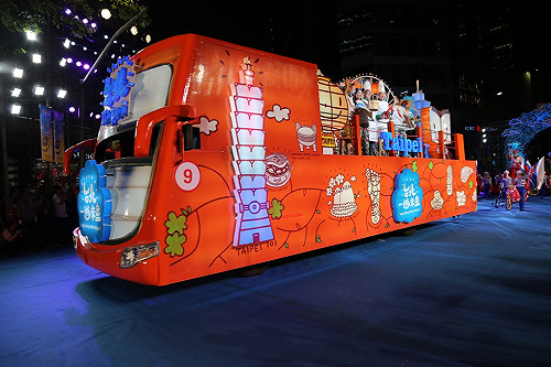 到上海搶陸客  北市府花車搶眼