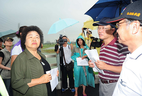 鳳凰蓮步輕移 高市整備防洪