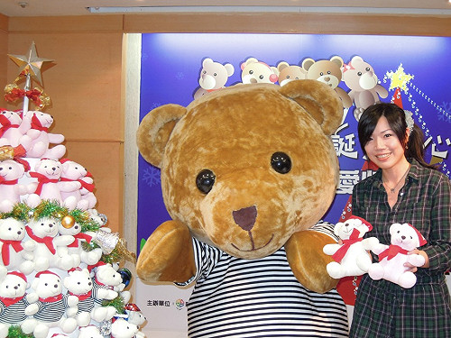 新北捐發票換小熊  助弱勢青少年