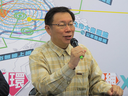 柯P：太太若上新聞龍捲風 助理會更焦慮