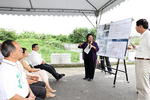 陳菊盼中央協助解決鯤洲、溪洲水患