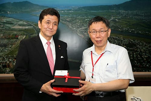 岸信夫提核災食品輸台 柯P：中央權責